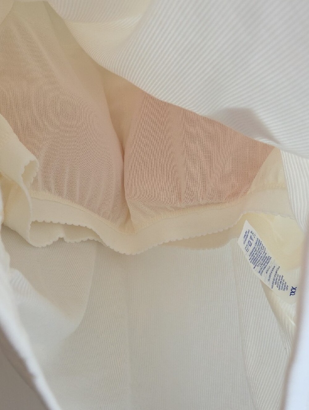 Outdoor Voices Cream Ribbed Racerback Tank - Picture 5 of 5